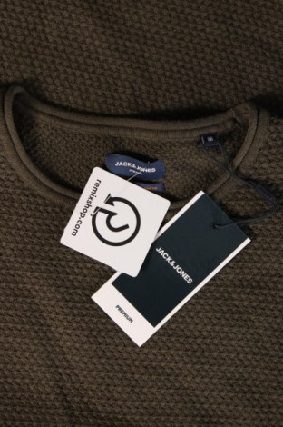 Ανδρικό πουλόβερ Jack & Jones PREMIUM, Μέγεθος M, Χρώμα Πράσινο, Τιμή 15,88 €