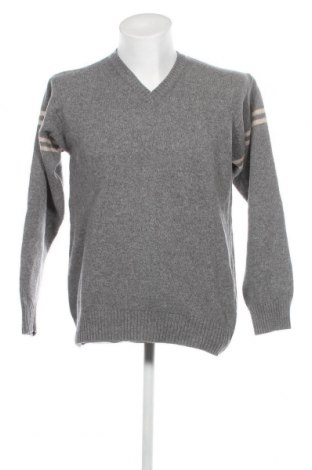Мъжки пуловер Jean Carriere, Размер M, Цвят Сив, Цена 14,79 лв.