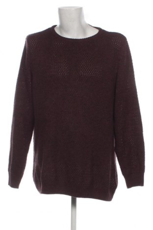 Мъжки пуловер Jean Pascale, Размер XL, Цвят Червен, Цена 6,67 лв.