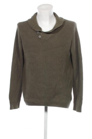 Ανδρικό πουλόβερ Jean Pascale, Μέγεθος L, Χρώμα Πράσινο, Τιμή 3,95 €