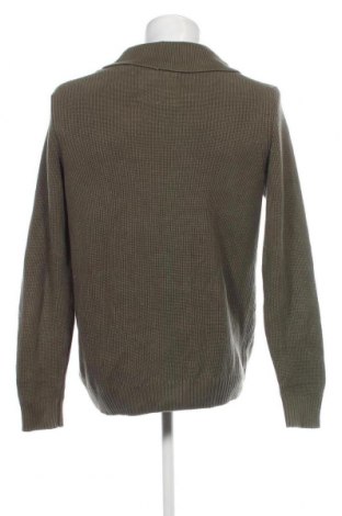 Ανδρικό πουλόβερ Jean Pascale, Μέγεθος L, Χρώμα Πράσινο, Τιμή 7,53 €