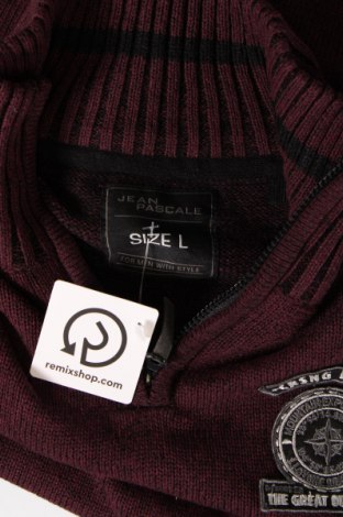 Мъжки пуловер Jean Pascale, Размер L, Цвят Лилав, Цена 12,47 лв.