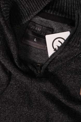 Мъжки пуловер Jean Pascale, Размер L, Цвят Черен, Цена 13,05 лв.