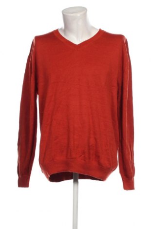 Мъжки пуловер John Devin, Размер XXL, Цвят Оранжев, Цена 6,09 лв.