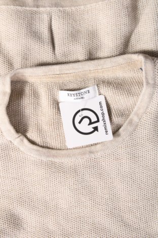 Ανδρικό πουλόβερ Keystone, Μέγεθος XL, Χρώμα Γκρί, Τιμή 10,73 €