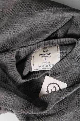 Pánsky sveter  Kronstadt, Veľkosť XL, Farba Sivá, Cena  7,71 €