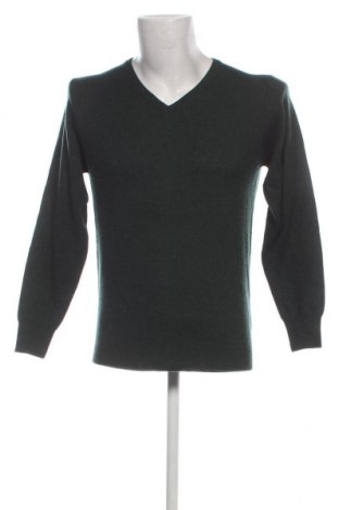 Мъжки пуловер Lambswool, Размер M, Цвят Зелен, Цена 30,36 лв.