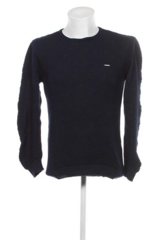 Мъжки пуловер Leif Nelson, Размер L, Цвят Син, Цена 7,25 лв.