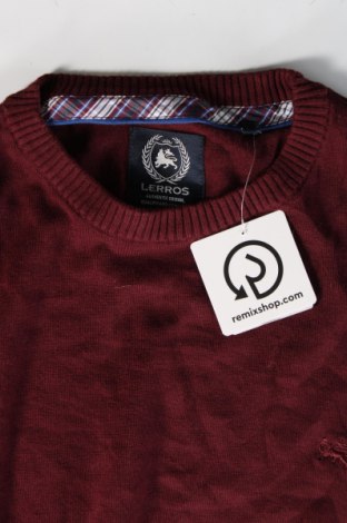 Мъжки пуловер Lerros, Размер M, Цвят Червен, Цена 14,28 лв.