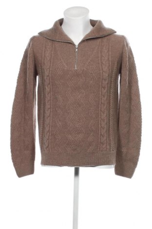 Мъжки пуловер Lindbergh, Размер M, Цвят Кафяв, Цена 70,00 лв.