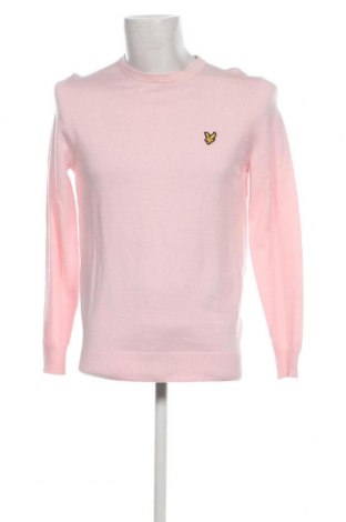 Мъжки пуловер Lyle & Scott, Размер M, Цвят Розов, Цена 46,20 лв.