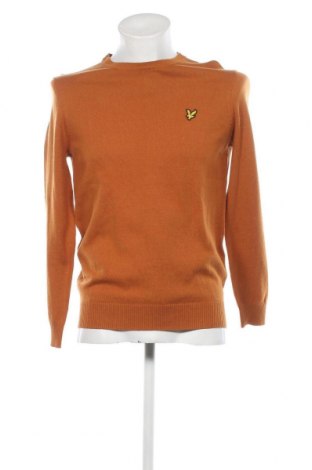 Мъжки пуловер Lyle & Scott, Размер M, Цвят Жълт, Цена 56,00 лв.