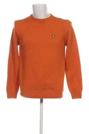 Мъжки пуловер Lyle & Scott, Размер M, Цвят Оранжев, Цена 56,00 лв.