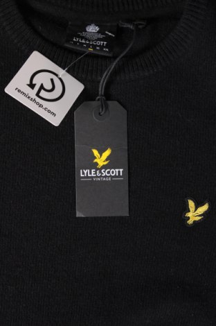 Ανδρικό πουλόβερ Lyle & Scott, Μέγεθος L, Χρώμα Μαύρο, Τιμή 32,47 €