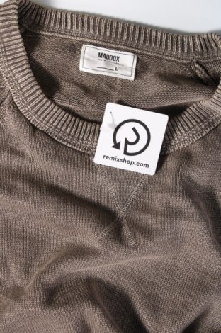Ανδρικό πουλόβερ Maddox, Μέγεθος L, Χρώμα  Μπέζ, Τιμή 5,89 €