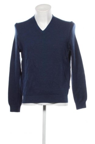 Мъжки пуловер Maerz Muenchen, Размер L, Цвят Син, Цена 38,40 лв.