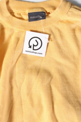 Ανδρικό πουλόβερ Maselli, Μέγεθος XL, Χρώμα Κίτρινο, Τιμή 9,15 €