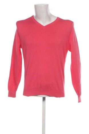 Мъжки пуловер Massimo Dutti, Размер S, Цвят Розов, Цена 49,60 лв.