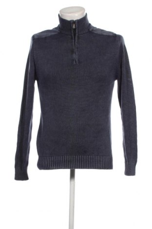 Ανδρικό πουλόβερ Method, Μέγεθος M, Χρώμα Μπλέ, Τιμή 7,79 €