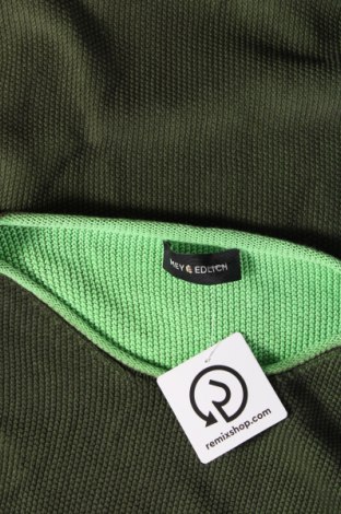 Мъжки пуловер Mey & Edlich, Размер L, Цвят Зелен, Цена 31,00 лв.