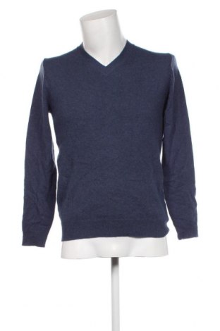 Мъжки пуловер Monoprix, Размер S, Цвят Син, Цена 18,70 лв.