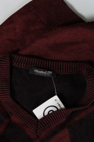Мъжки пуловер Monte Carlo, Размер M, Цвят Червен, Цена 11,89 лв.