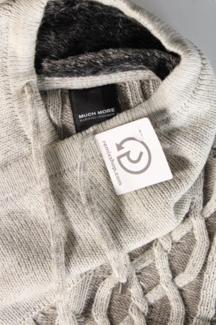 Ανδρικό πουλόβερ Much More, Μέγεθος L, Χρώμα Γκρί, Τιμή 7,53 €