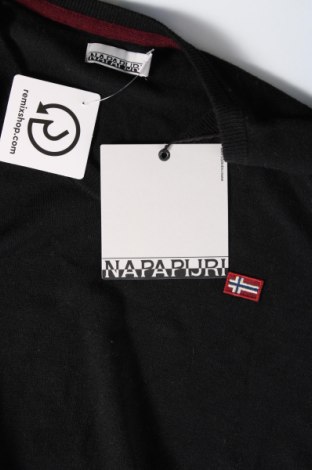 Ανδρικό πουλόβερ Napapijri, Μέγεθος L, Χρώμα Μαύρο, Τιμή 52,58 €