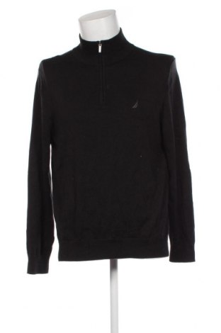 Мъжки пуловер Nautica, Размер M, Цвят Черен, Цена 37,20 лв.