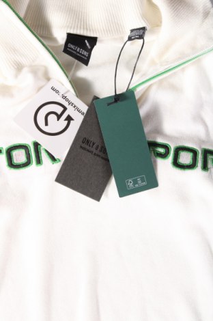 Ανδρικό πουλόβερ Only & Sons, Μέγεθος M, Χρώμα Λευκό, Τιμή 6,40 €