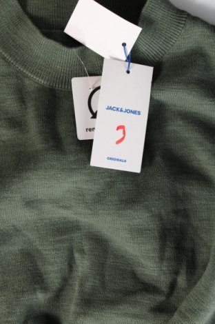 Férfi pulóver Originals By Jack & Jones, Méret L, Szín Zöld, Ár 6 512 Ft
