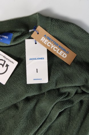 Ανδρικό πουλόβερ Originals By Jack & Jones, Μέγεθος L, Χρώμα Πράσινο, Τιμή 13,10 €