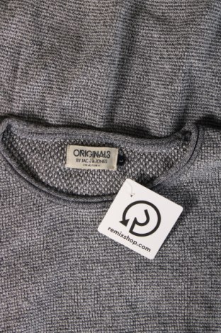 Мъжки пуловер Originals By Jack & Jones, Размер L, Цвят Сив, Цена 16,32 лв.