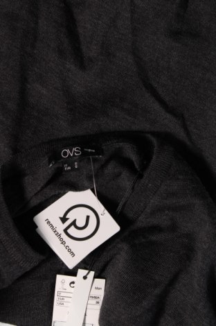 Ανδρικό πουλόβερ Oviesse, Μέγεθος S, Χρώμα Γκρί, Τιμή 10,91 €