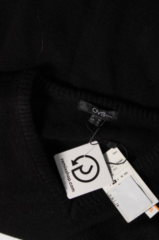 Мъжки пуловер Oviesse, Размер M, Цвят Черен, Цена 20,24 лв.