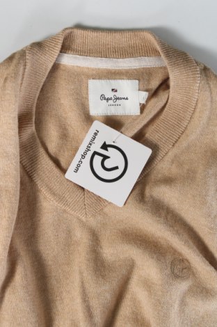 Ανδρικό πουλόβερ Pepe Jeans, Μέγεθος M, Χρώμα  Μπέζ, Τιμή 18,76 €