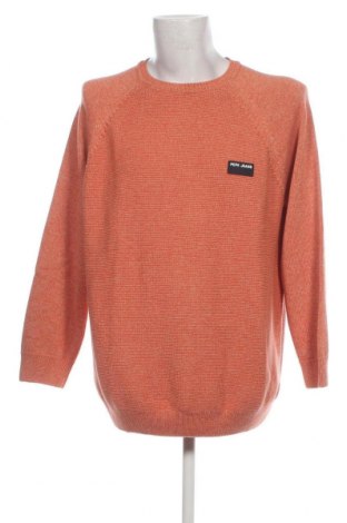 Мъжки пуловер Pepe Jeans, Размер XXL, Цвят Оранжев, Цена 56,00 лв.