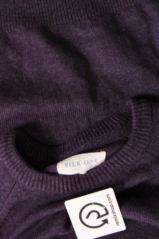 Ανδρικό πουλόβερ Pier One, Μέγεθος M, Χρώμα Βιολετί, Τιμή 9,15 €