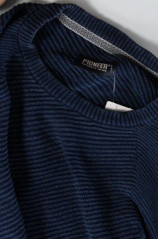 Мъжки пуловер Pioneer, Размер L, Цвят Син, Цена 18,36 лв.