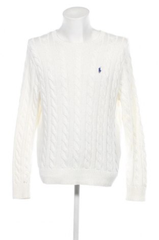 Мъжки пуловер Polo By Ralph Lauren, Размер L, Цвят Бял, Цена 175,80 лв.