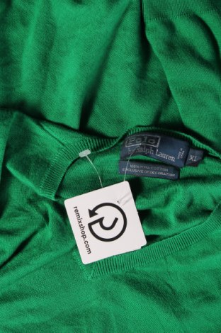 Męski sweter Polo By Ralph Lauren, Rozmiar XL, Kolor Zielony, Cena 438,20 zł