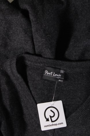 Ανδρικό πουλόβερ Port Louis, Μέγεθος XL, Χρώμα Γκρί, Τιμή 3,77 €