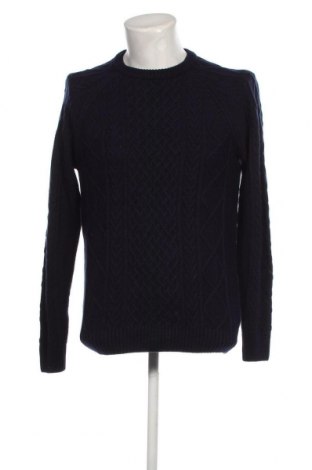 Мъжки пуловер Primark, Размер M, Цвят Син, Цена 9,66 лв.