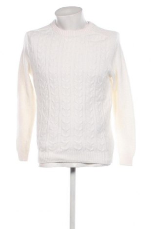 Мъжки пуловер Primark, Размер S, Цвят Бял, Цена 15,95 лв.