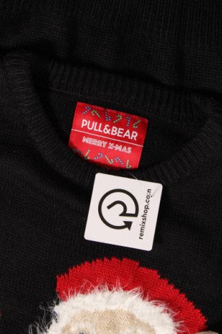 Herrenpullover Pull&Bear, Größe M, Farbe Schwarz, Preis 7,26 €