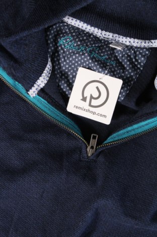 Ανδρικό πουλόβερ Robert Graham, Μέγεθος M, Χρώμα Μπλέ, Τιμή 23,75 €