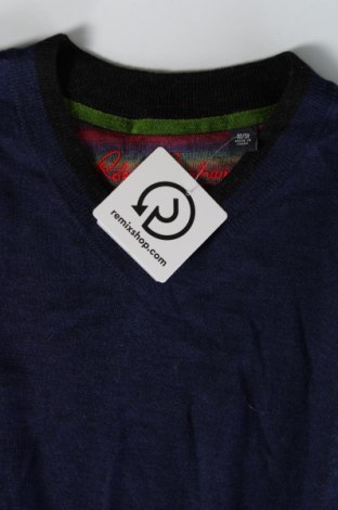 Ανδρικό πουλόβερ Robert Graham, Μέγεθος M, Χρώμα Μπλέ, Τιμή 31,47 €