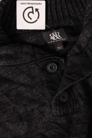 Pánsky sveter  Rock & Republic, Veľkosť XL, Farba Sivá, Cena  9,83 €