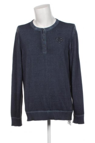 Мъжки пуловер S.Oliver, Размер XL, Цвят Син, Цена 16,17 лв.