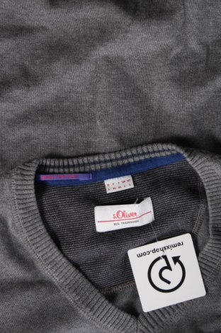 Herrenpullover S.Oliver, Größe L, Farbe Grau, Preis 4,50 €